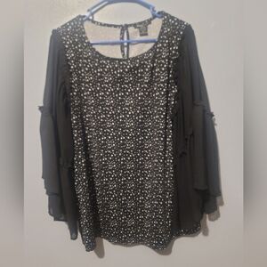 Robert Louis Black and White Women's Blouse